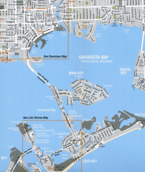 Sarasota-map | Mary Anne Erickson