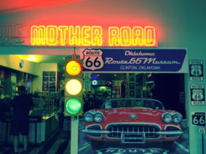 display-of-the-mother-road-at-the-route-66-musuem-mary-anne-erickson