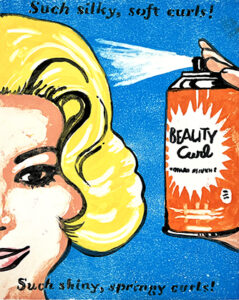 Monotype of Soft, Springy Curls